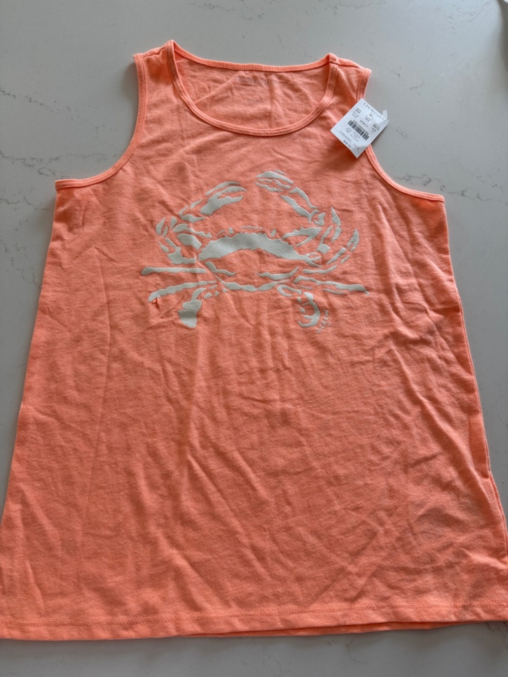NWT Crewcuts Factory Crab Tank size L